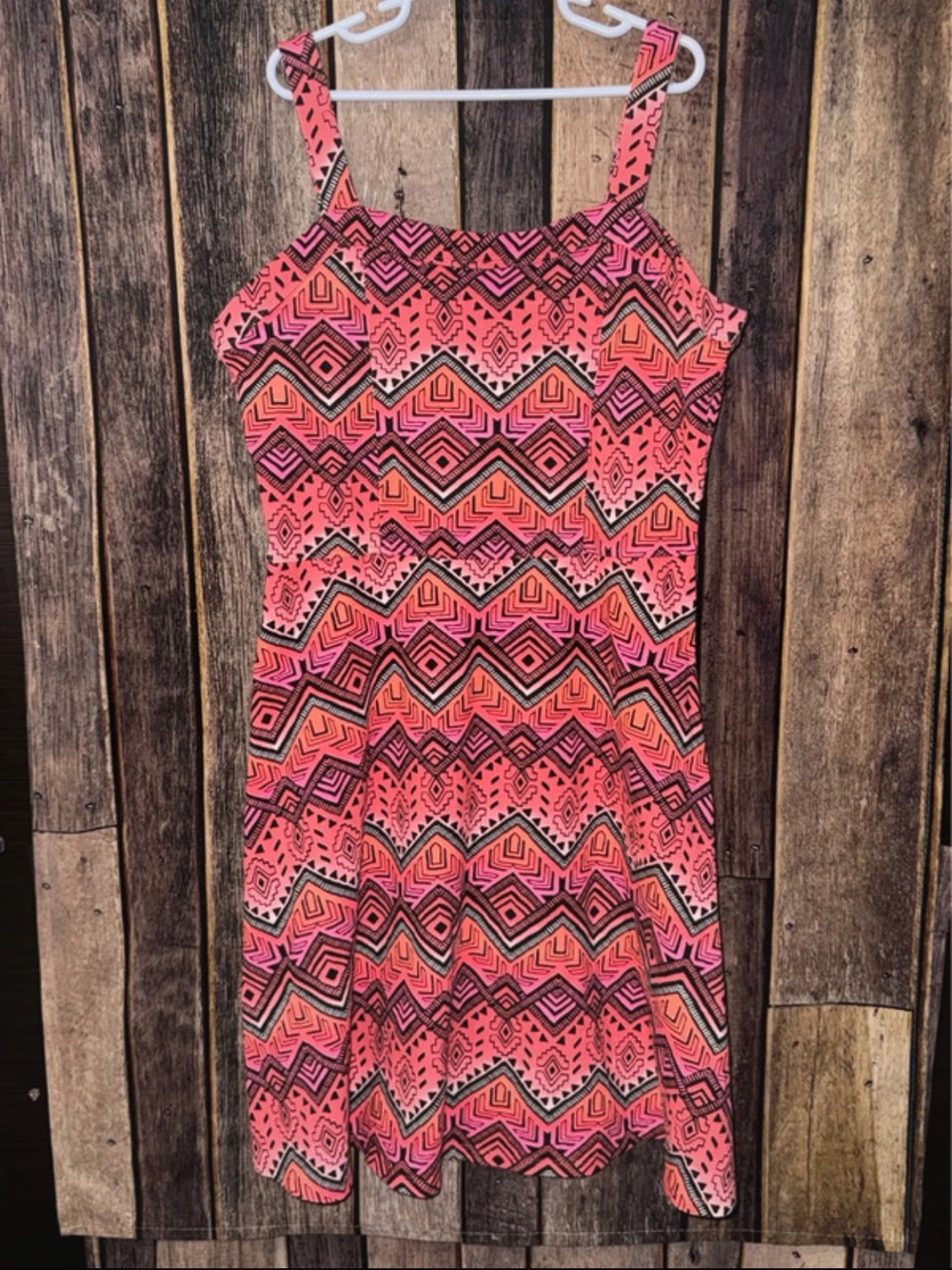 Justice Aztec Skater Tank Dress